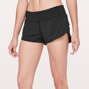 Lululemon Black Speed Shorts Worn Only Once!